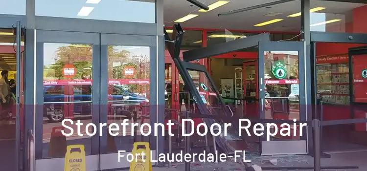 Storefront Door Repair Fort Lauderdale-FL